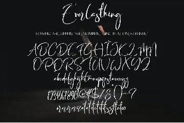 Everlasthing font