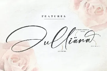 Bohemia Florale Calligraphy Font