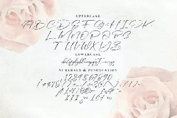 Bohemia Florale Calligraphy Font