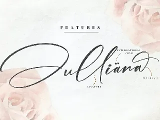 Bohemia Florale Calligraphy Font