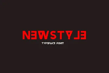 Newstyle Typeface Font