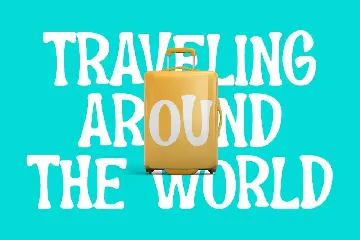 Travelista - Vacation Display Font