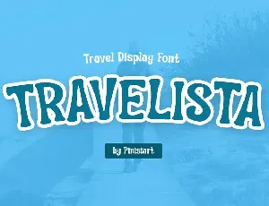 Travelista - Vacation Display Font