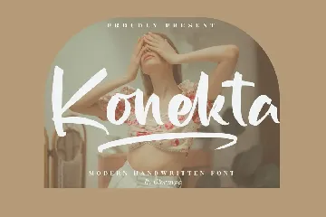 Konekta Modern Handwritten Font