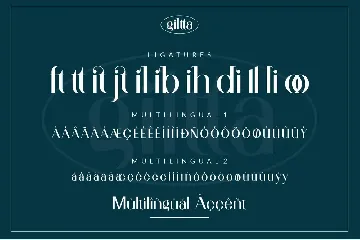 giltta Sans Serif Font