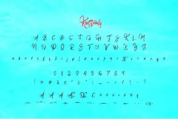 Konsteady font