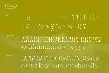 Lagmaq Unique Serif Font