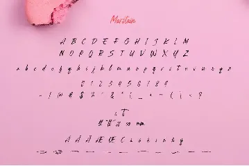 Marstain font