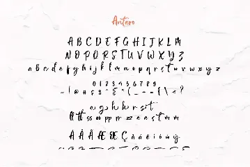 Antero font