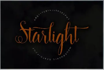 Starlight Script font