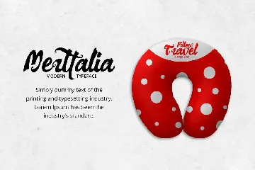 Merttalia Modern Script Font