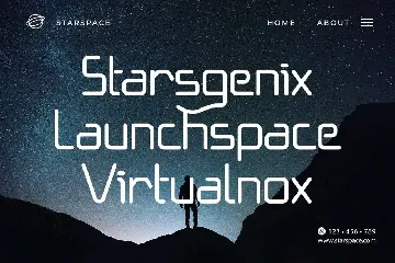 Spring Bar - A Space Futuristic Typeface font