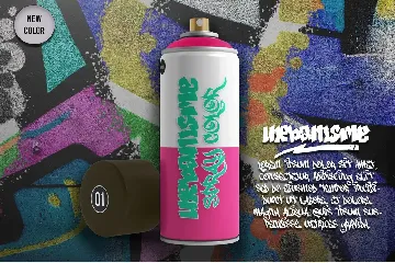 Spiky Frog - Sharp Graffiti Font