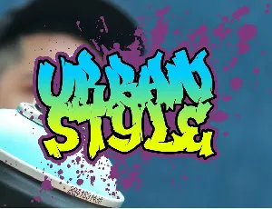 Sucer Head - Woody Graffiti Font