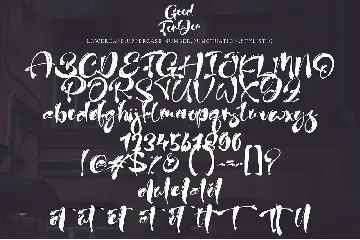 GoodForYou font