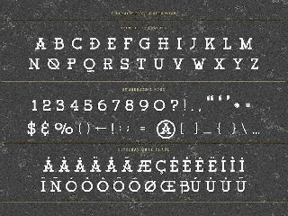 Cassanova Monoline Slab Serif font