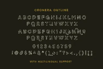 Cronera - Handcrafted Typeface font