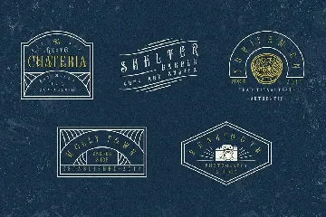 Lavenda - Vintage Ornamental Font