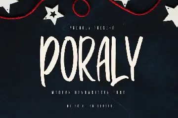 Poraly - Modern Handwritten Font