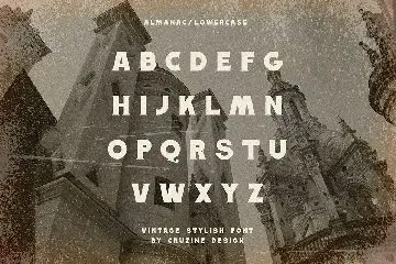 Almanac - Vintage Serif Font