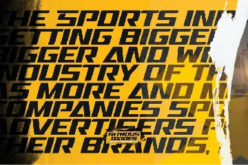 Nitrous Oxides - Modern Sport Fonts