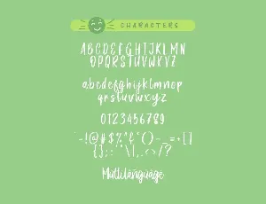 Celery Smile font