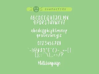 Celery Smile font