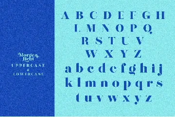 Morgenlicht font