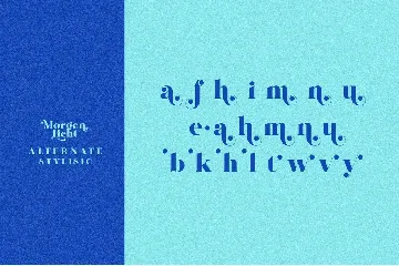 Morgenlicht font