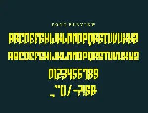 Raster Mania Font