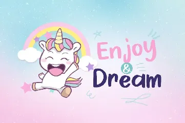 Cheerful Unicorn font