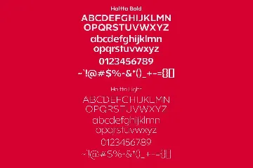 Haltto Sans Serif Font