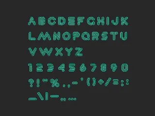 Lineat III font