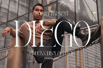 Diego Modern Display Font