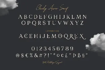 Cloudy Aurora - Font Duo (+LOGOS)