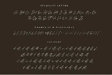 Clafita Miller Signature Font