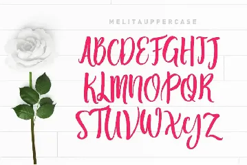 Melita Script font