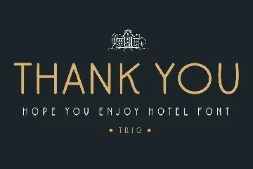 Hotel Modern Font Family