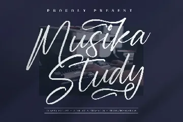 Musika Study Classy Script Font