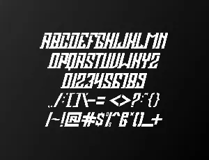 DarkerGray font