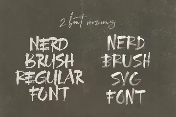 NerdBrush SVG Font