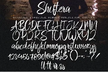 Shiftera font