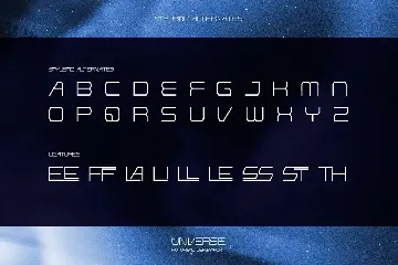 Universe font