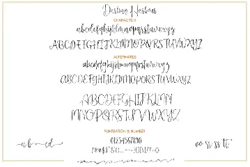 Darling Harbour Brush font