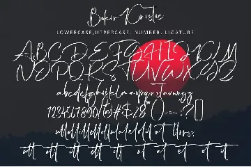 Bokir Kristie font