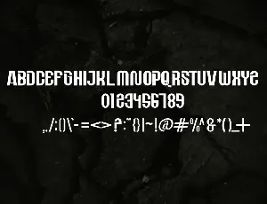 MonthokJump font