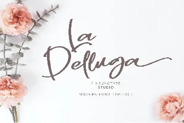 La Delluga font