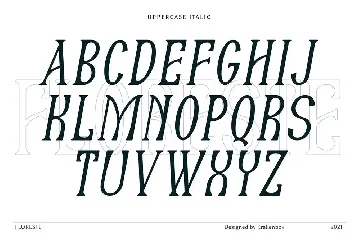 Floreste - Modern Wavy Serif font