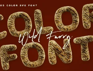 Wild Furry - Color SVG Font