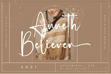 Anneth Believer font